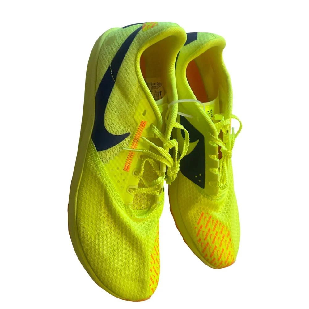 Nike Zoom Rival XC 6 Mens 10.5 Yellow New Racing Spikes DX7999-701